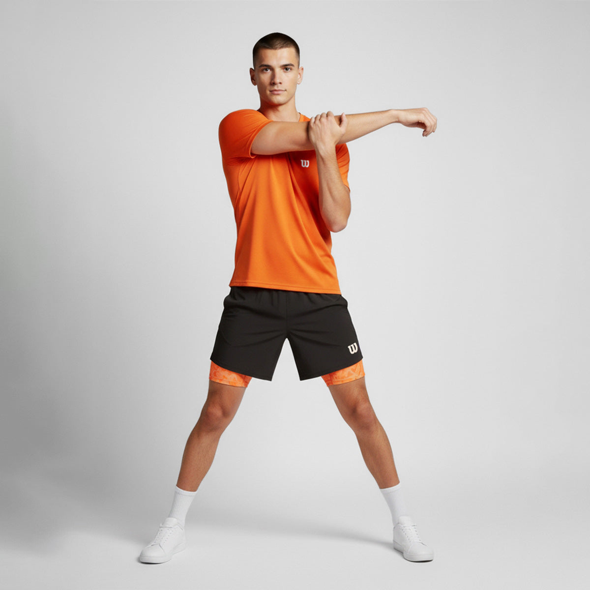 Playera Wilson Polyspun Cuello Redondo Lisa para Hombre