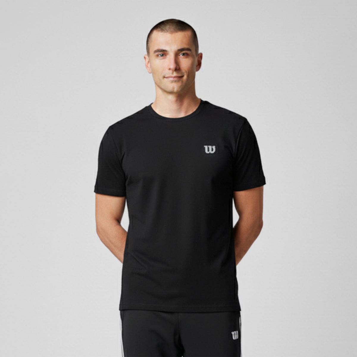 Playera Wilson Polyspun Cuello Redondo Lisa para Hombre