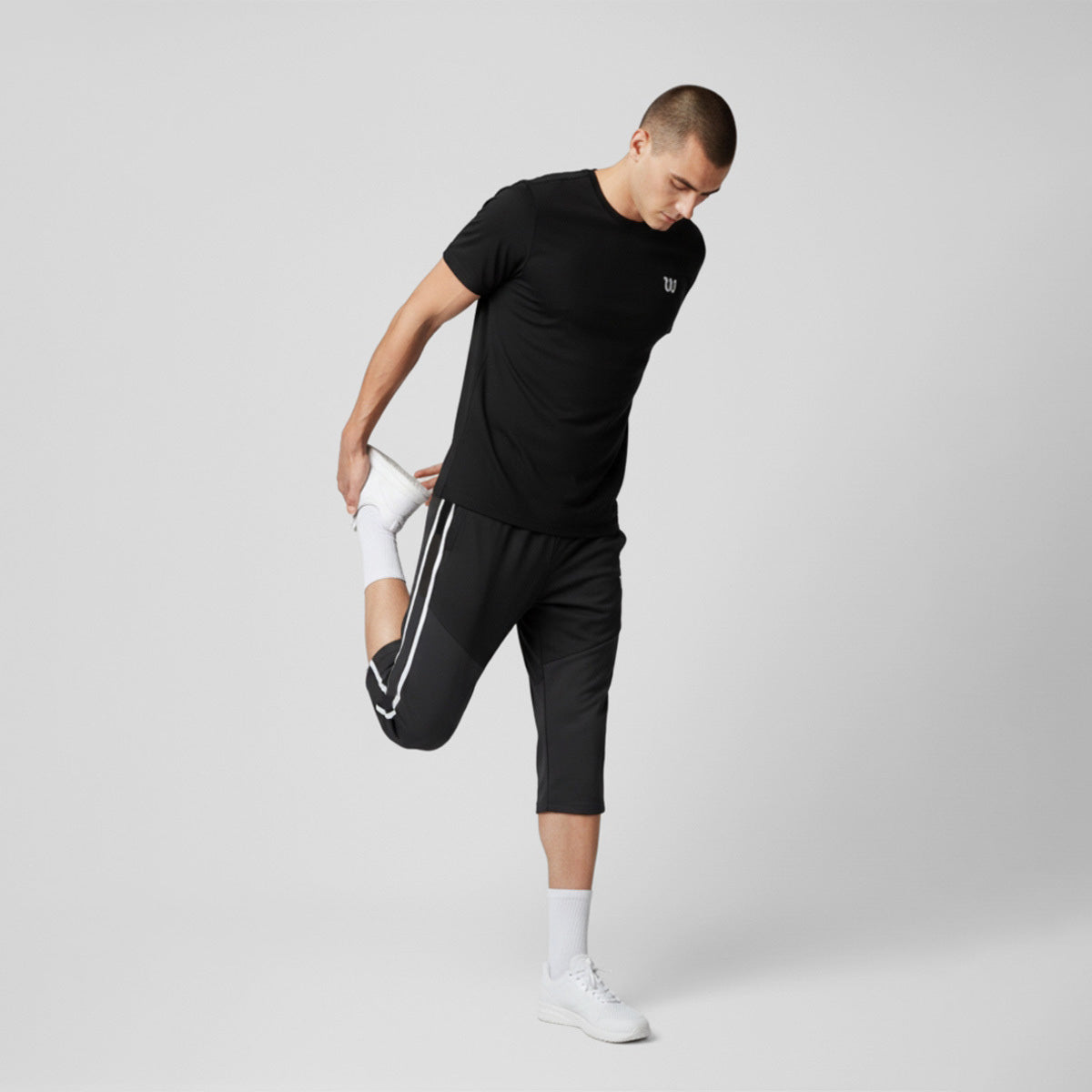 Playera Wilson Polyspun Cuello Redondo Lisa para Hombre