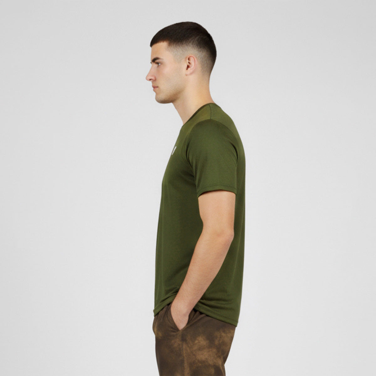 Playera Wilson Polyspun Cuello Redondo Lisa para Hombre