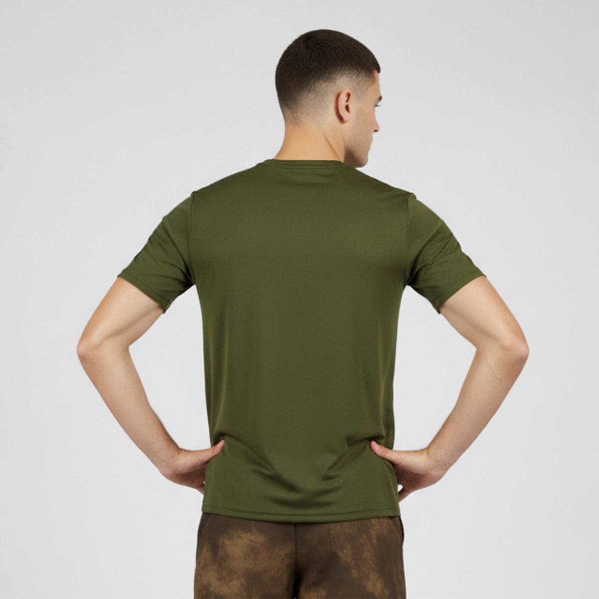 Playera Wilson Polyspun Cuello Redondo Lisa para Hombre