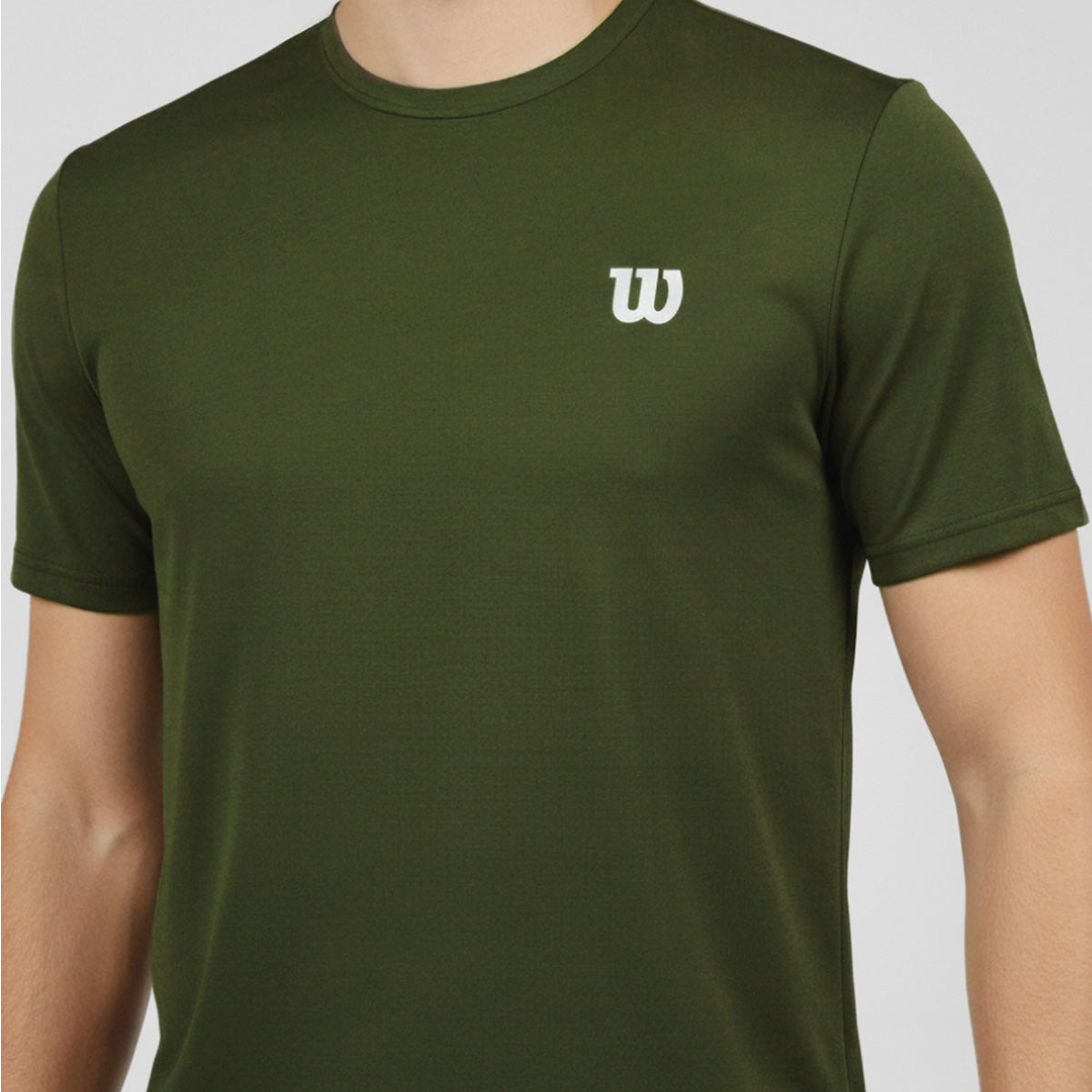 Playera Wilson Polyspun Cuello Redondo Lisa para Hombre