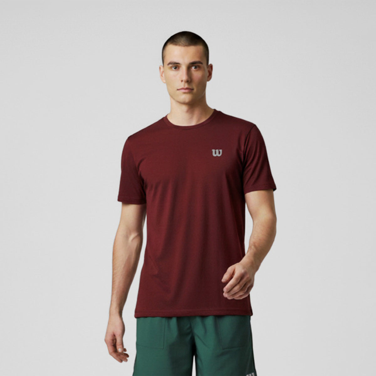 Playera Wilson Polyspun Cuello Redondo Lisa para Hombre