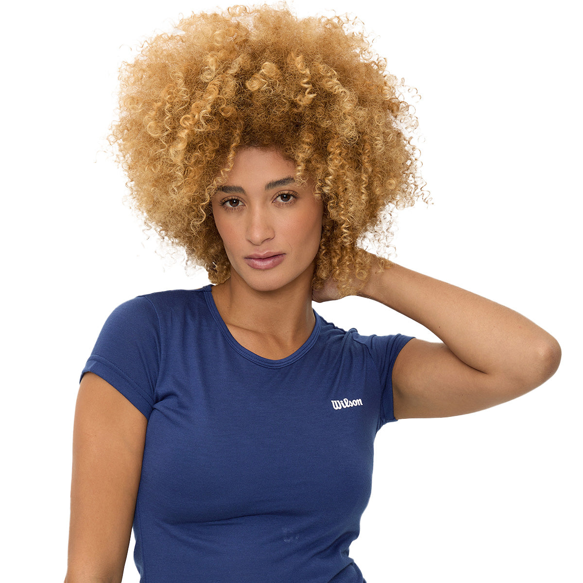 Playera Wilson Polyspun Cuello Redondo Lisa para Mujer