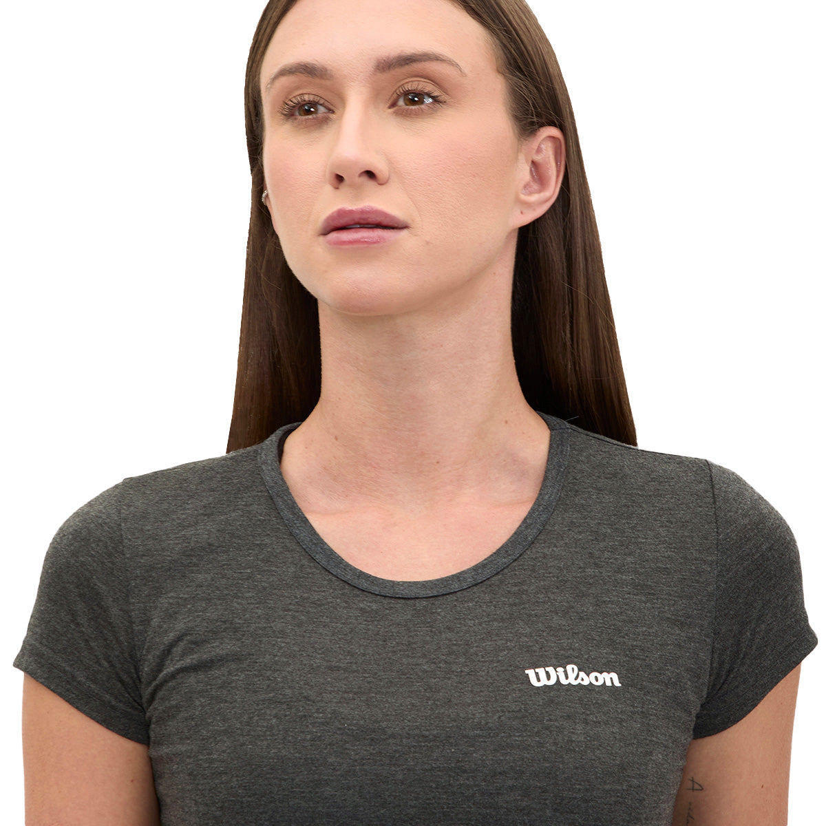 Playera Wilson Polyspun Cuello Redondo Lisa para Mujer