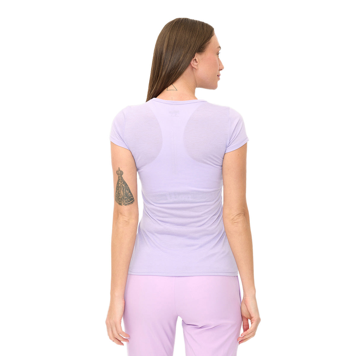 Playera Wilson Polyspun Cuello Redondo Lisa para Mujer