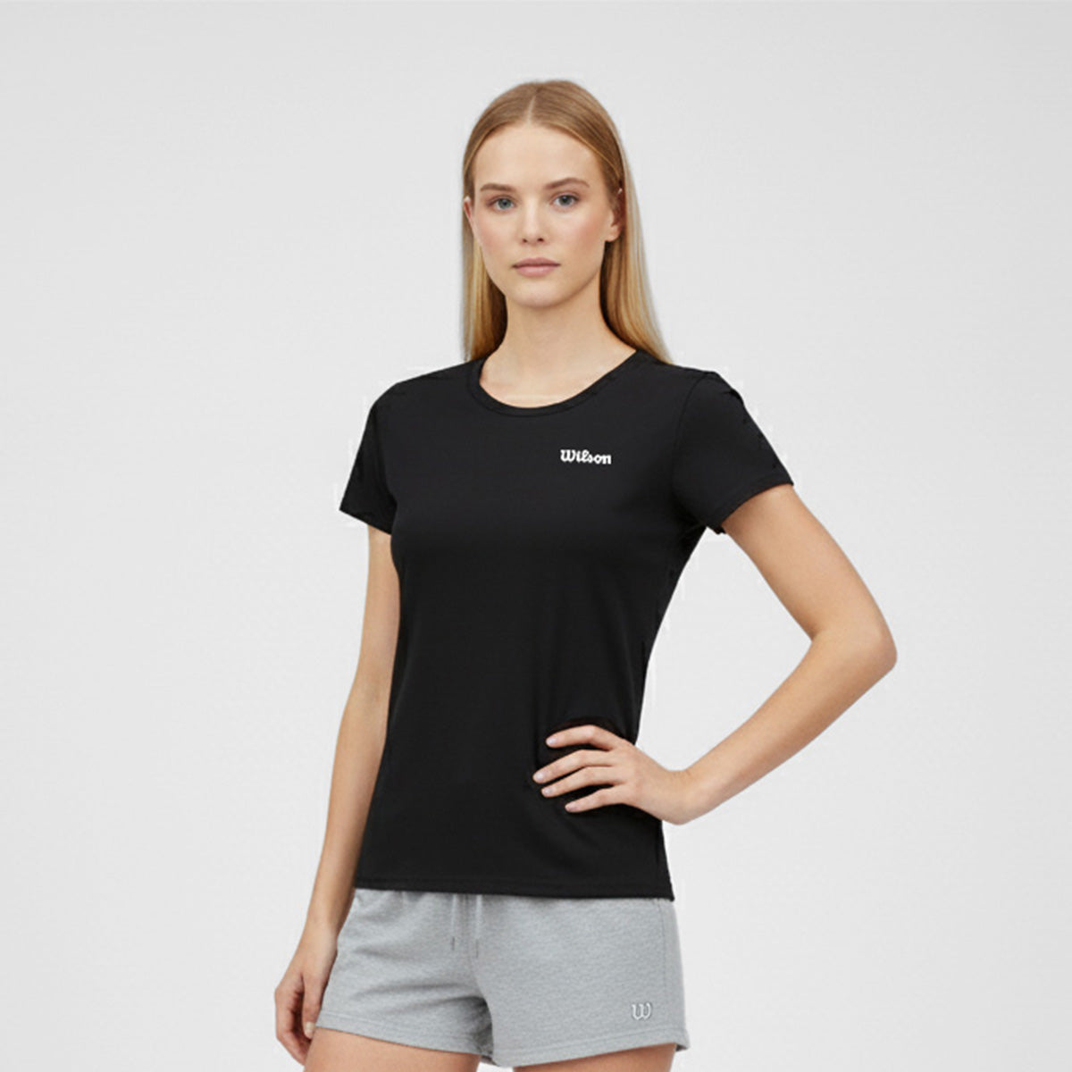 Playera Wilson Polyspun Cuello Redondo Lisa para Mujer