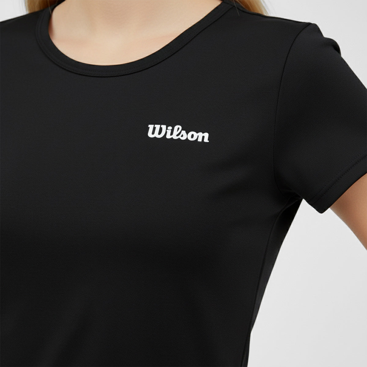 Playera Wilson Polyspun Cuello Redondo Lisa para Mujer