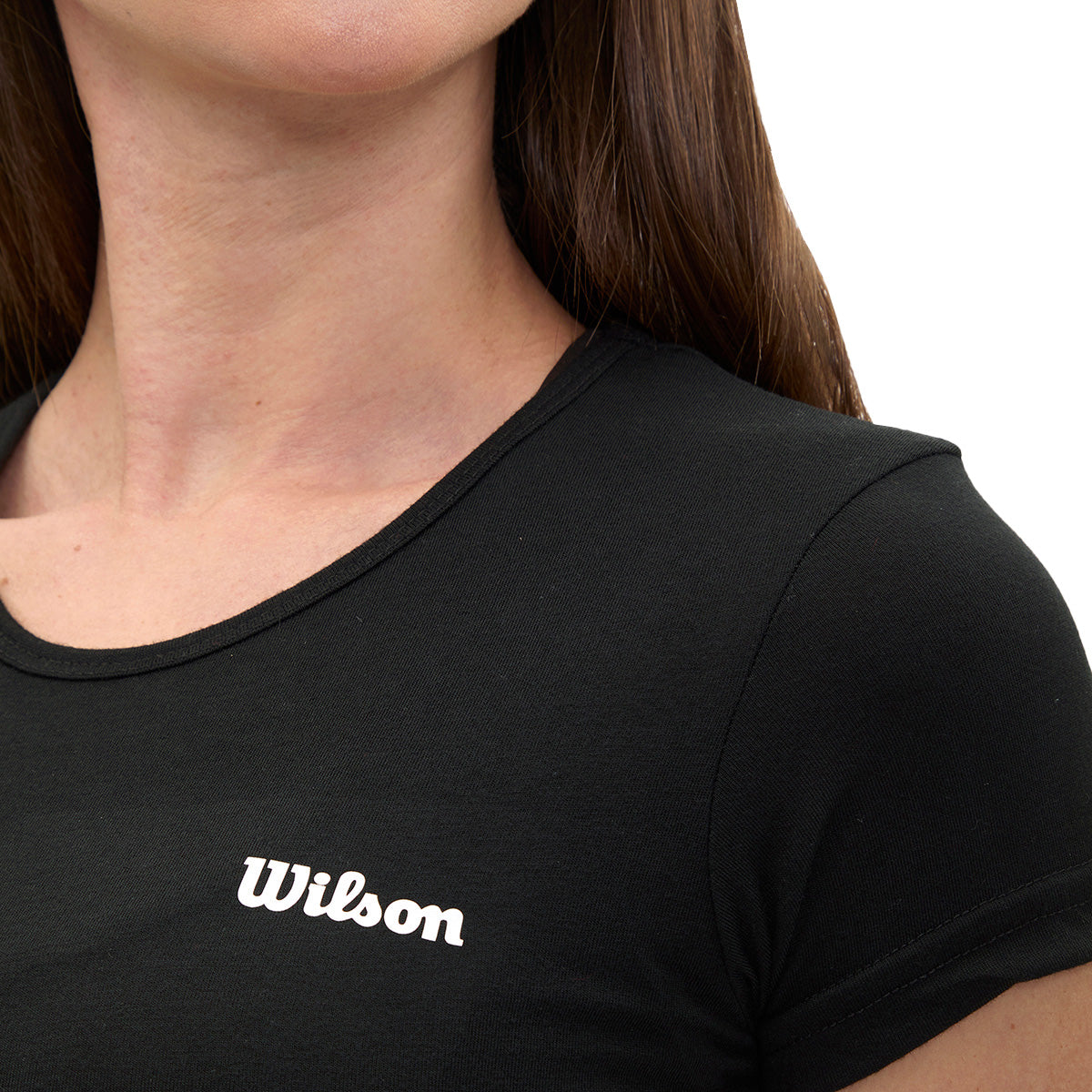 Playera Wilson Polyspun Cuello Redondo Lisa para Mujer