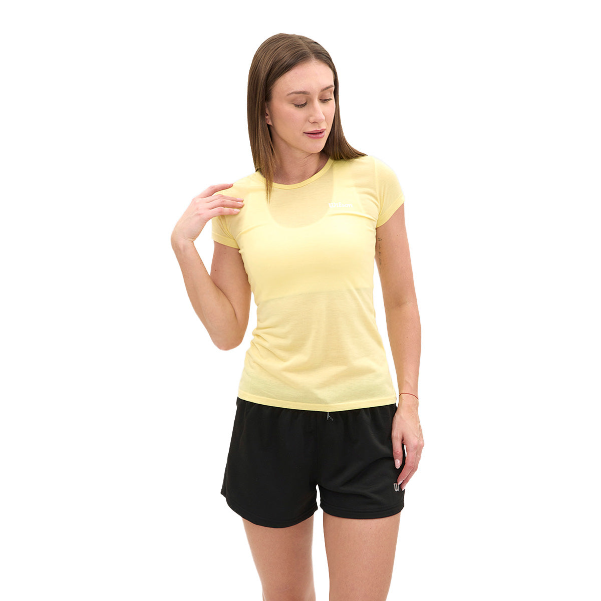 Playera Wilson Polyspun Jaspeada Cuello Redondo Mujer - Sports Center