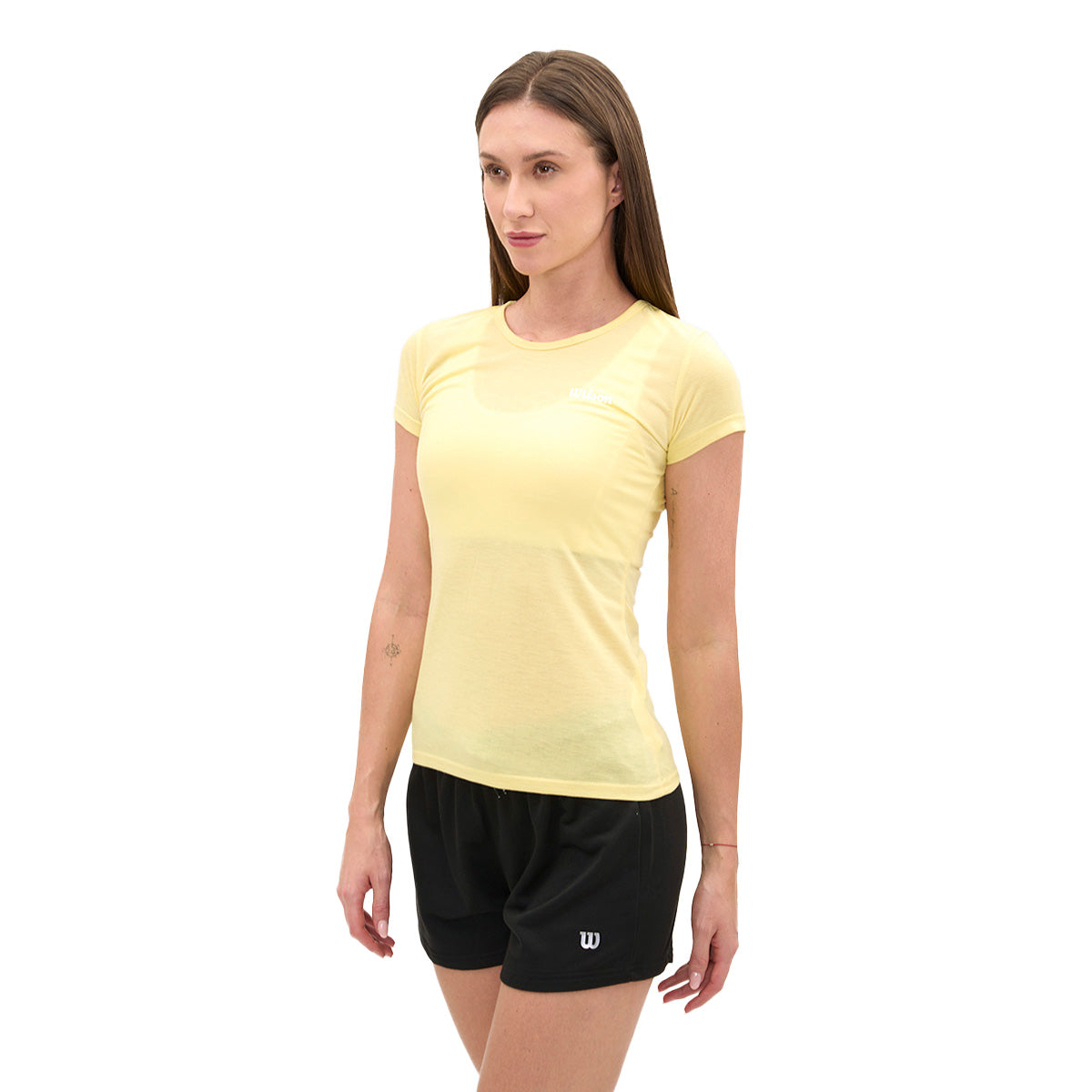 Playera Wilson Polyspun Jaspeada Cuello Redondo Mujer - Sports Center