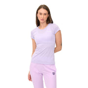 Playera Wilson Polyspun Jaspeada Cuello Redondo Mujer - Sports Center