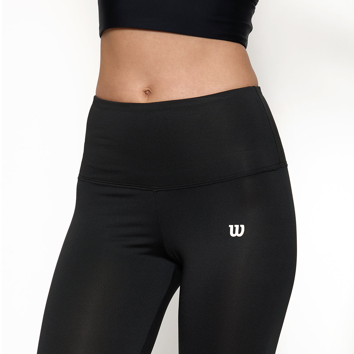 Capri Pescador Wilson Cintura alta Liso para Mujer - Sports Center