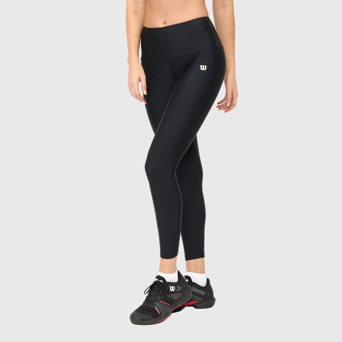 Leggings Wilson Satinada Cintura Alta Mujer - Sports Center