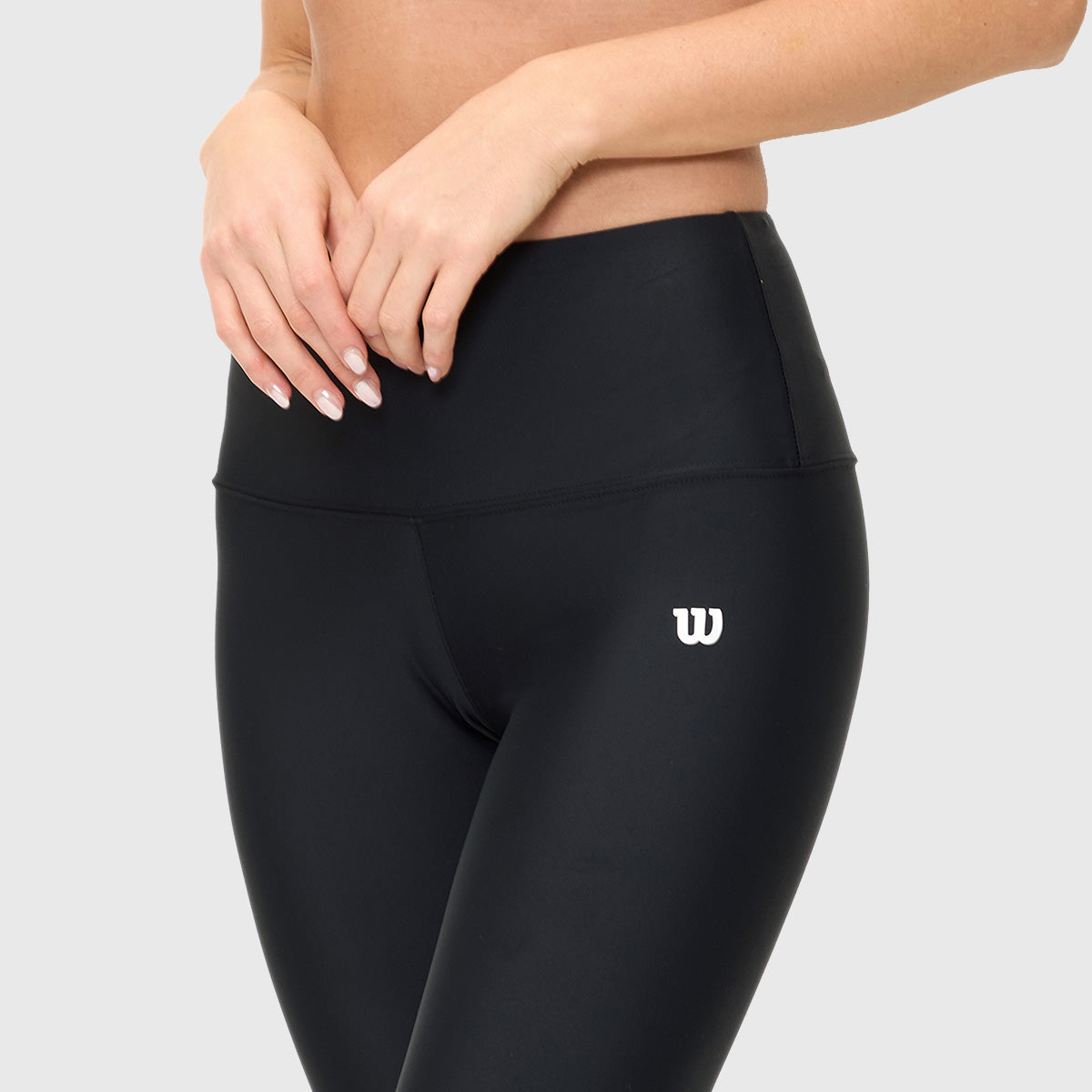 Leggings Wilson Satinada Cintura Alta Mujer - Sports Center