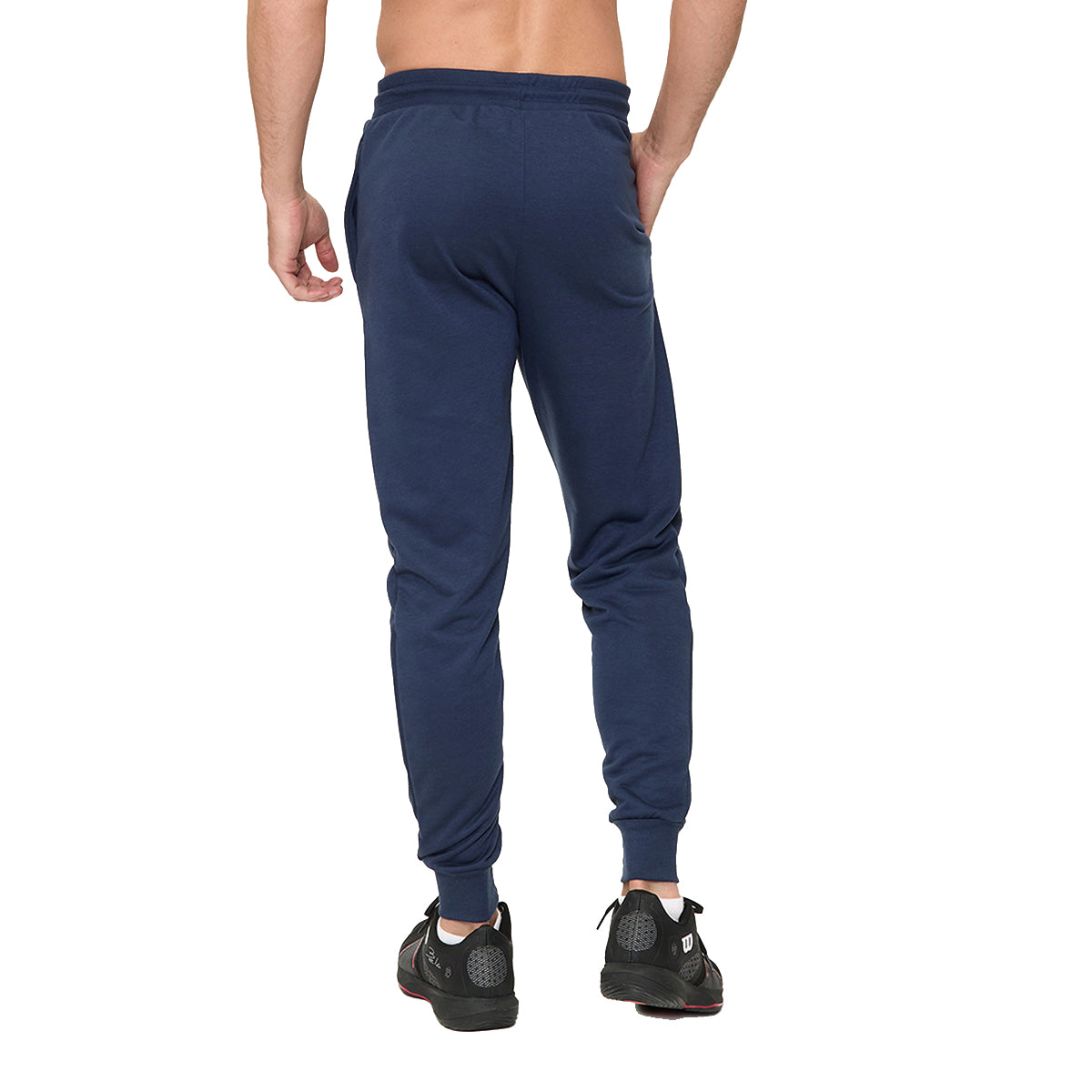 Jogger Wilson Casual Deportivo Ligero Elástico Para Hombre Azul Marino - Sports Center