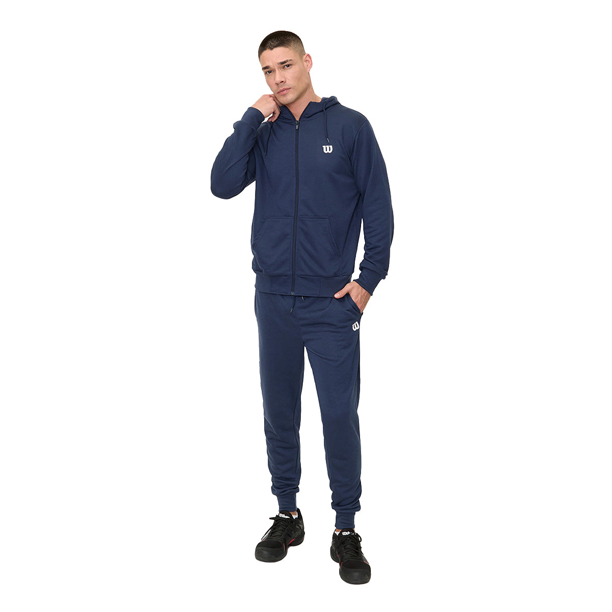 Jogger Wilson Casual Deportivo Ligero Elástico Para Hombre Azul Marino - Sports Center