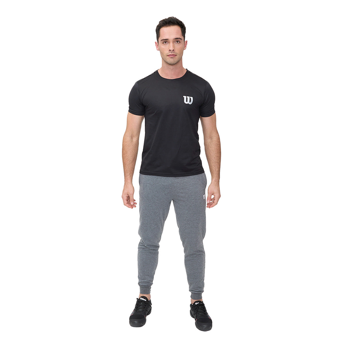 Jogger Wilson Casual Deportivo Ligero Elástico Para Hombre Gris Oxford - Sports Center