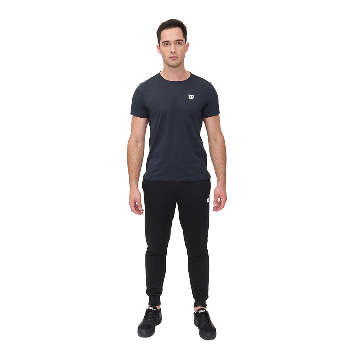 Jogger Wilson Casual Deportivo Ligero Elástico Para Hombre Negro - Sports Center
