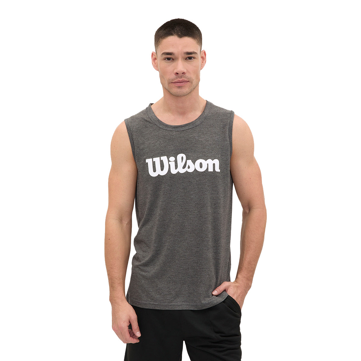 Camiseta Wilson Estampada Cuello Redondo Hombre - Sports Center