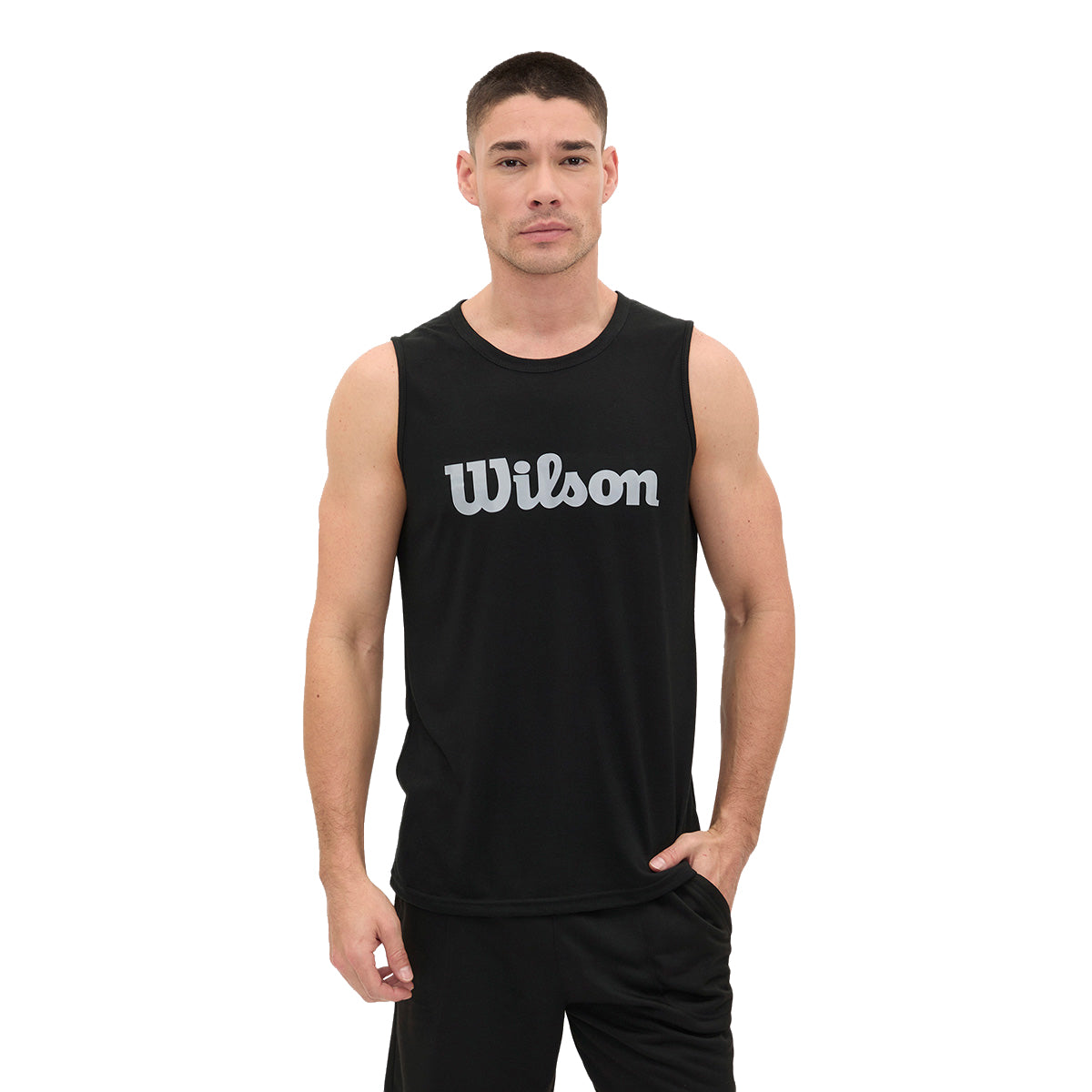 Camiseta Wilson Estampada Cuello Redondo Hombre - Sports Center