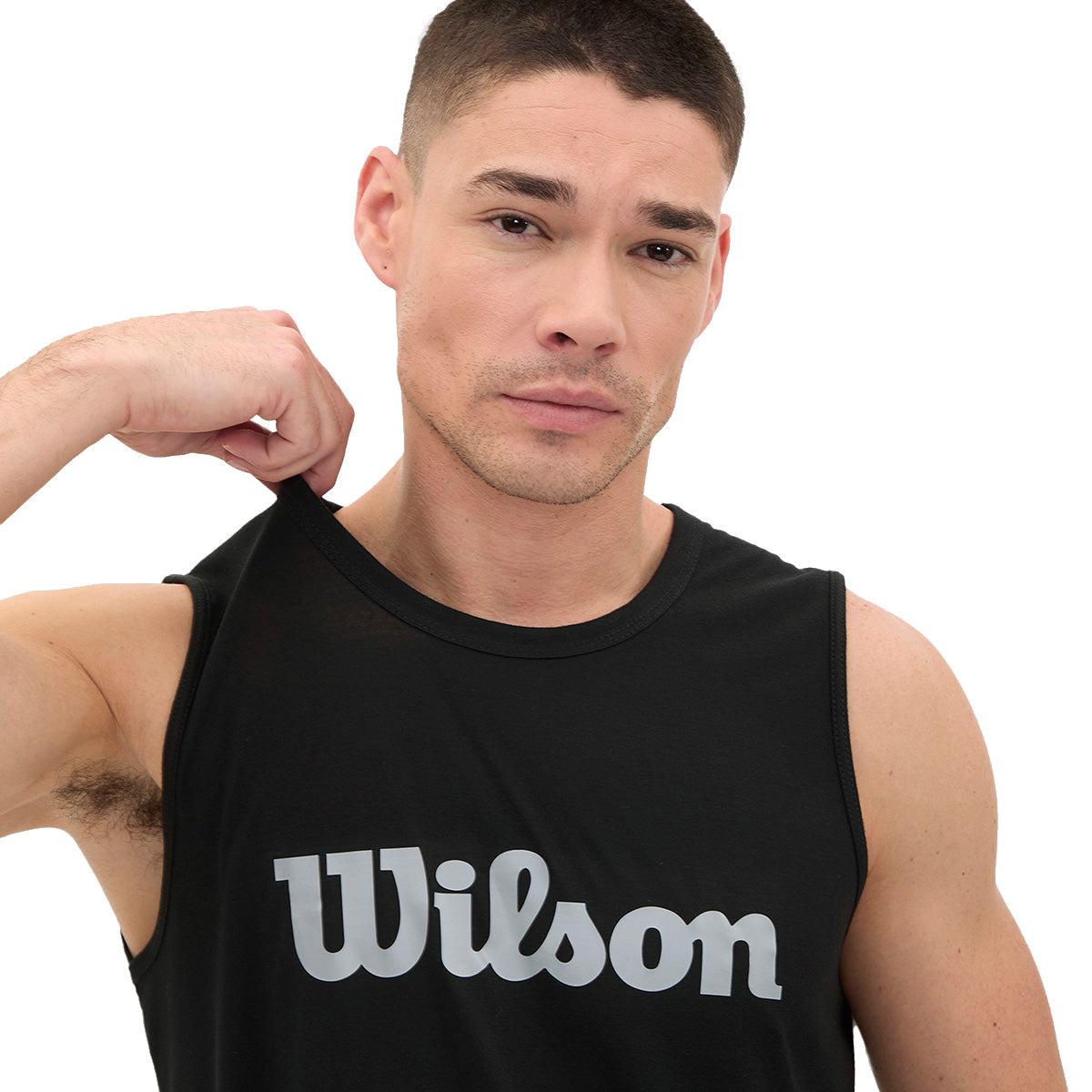 Camiseta Wilson Estampada Cuello Redondo Hombre - Sports Center