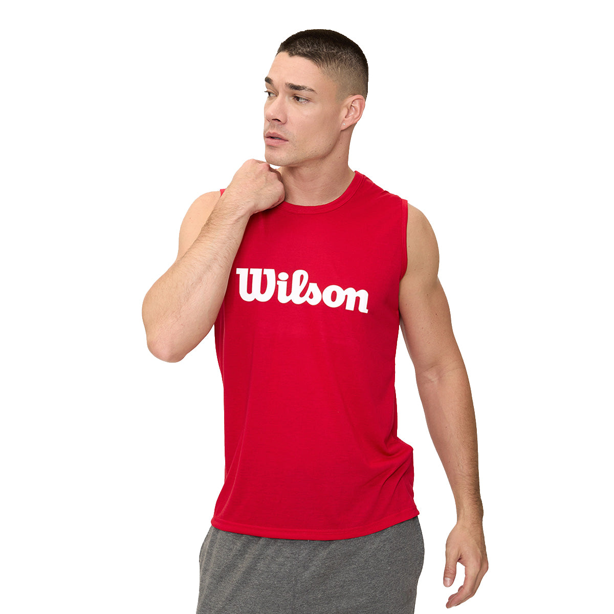 Camiseta Wilson Estampada Cuello Redondo Hombre - Sports Center