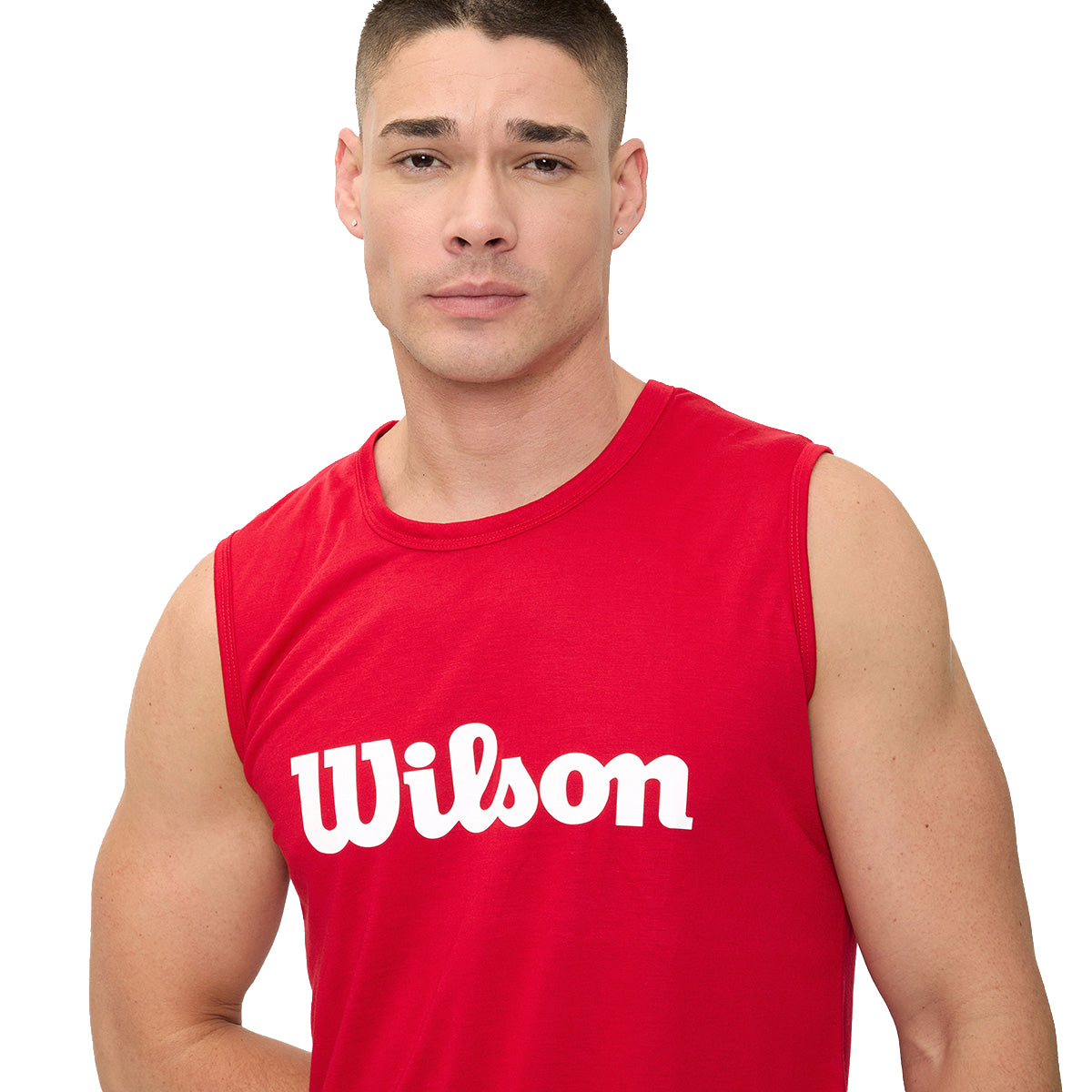 Camiseta Wilson Estampada Cuello Redondo Hombre - Sports Center