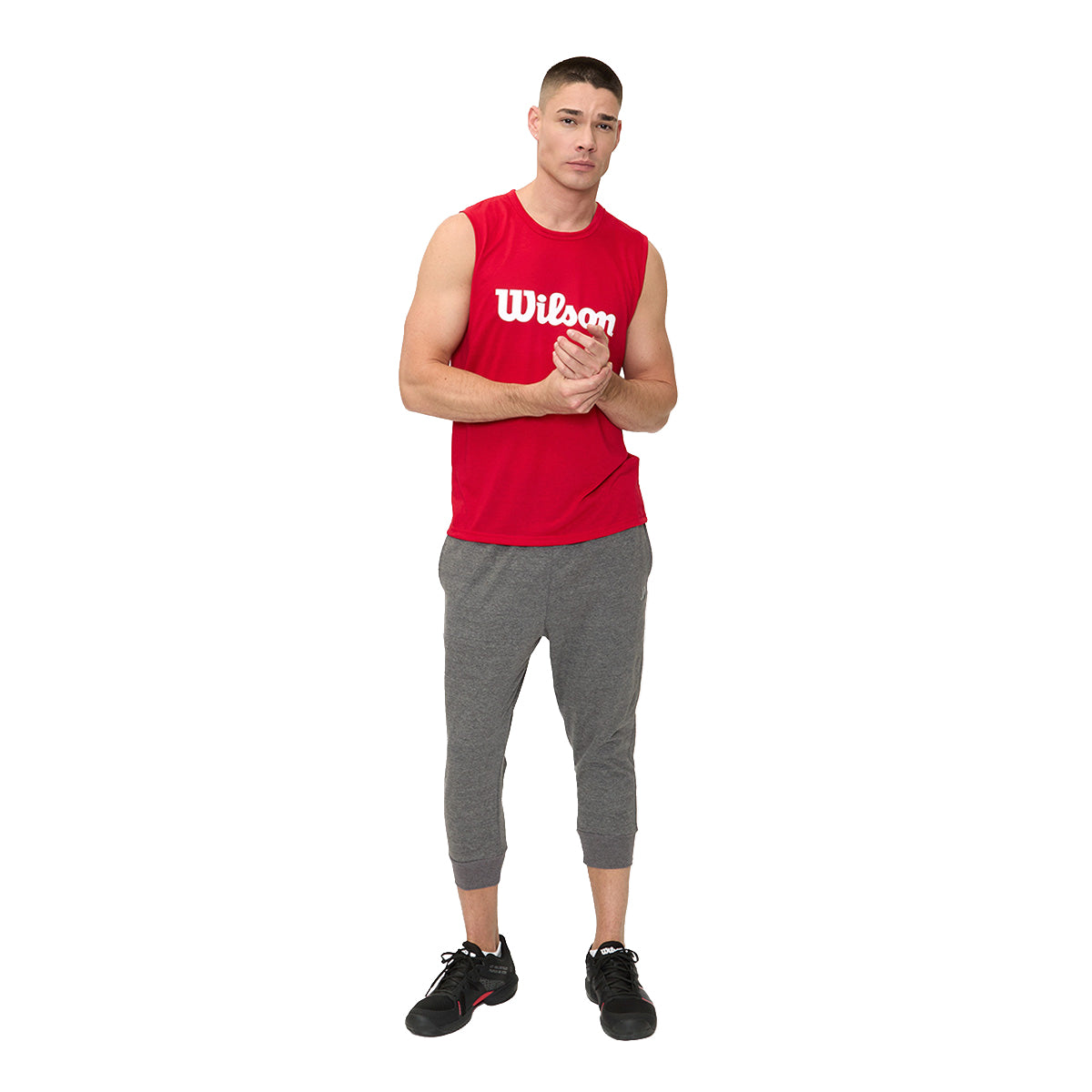 Camiseta Wilson Estampada Cuello Redondo Hombre - Sports Center