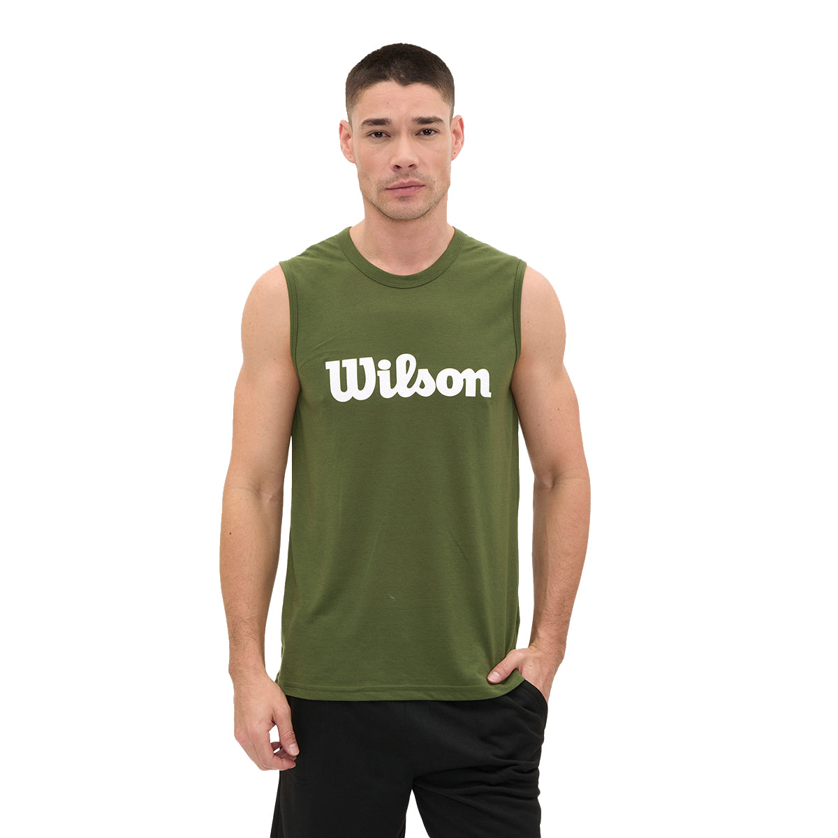 Camiseta Wilson Estampada Cuello Redondo Hombre - Sports Center