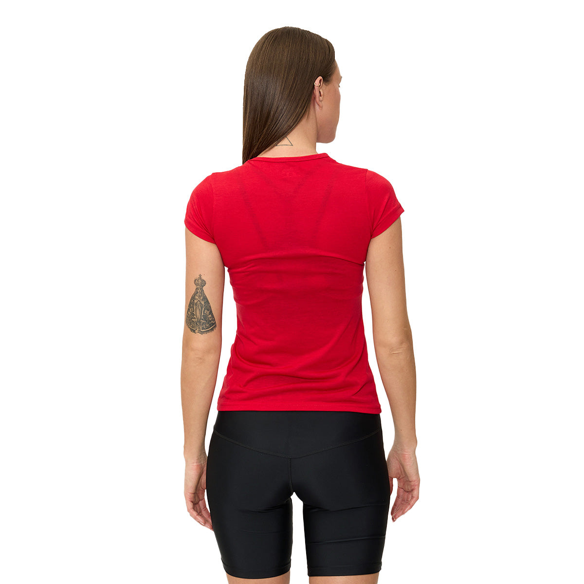 Playera Wilson Polyspun Cuello V Lisa para Mujer - Sports Center