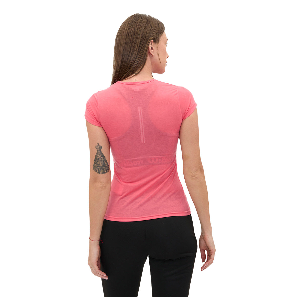 Playera Wilson Polyspun Cuello V Lisa para Mujer - Sports Center