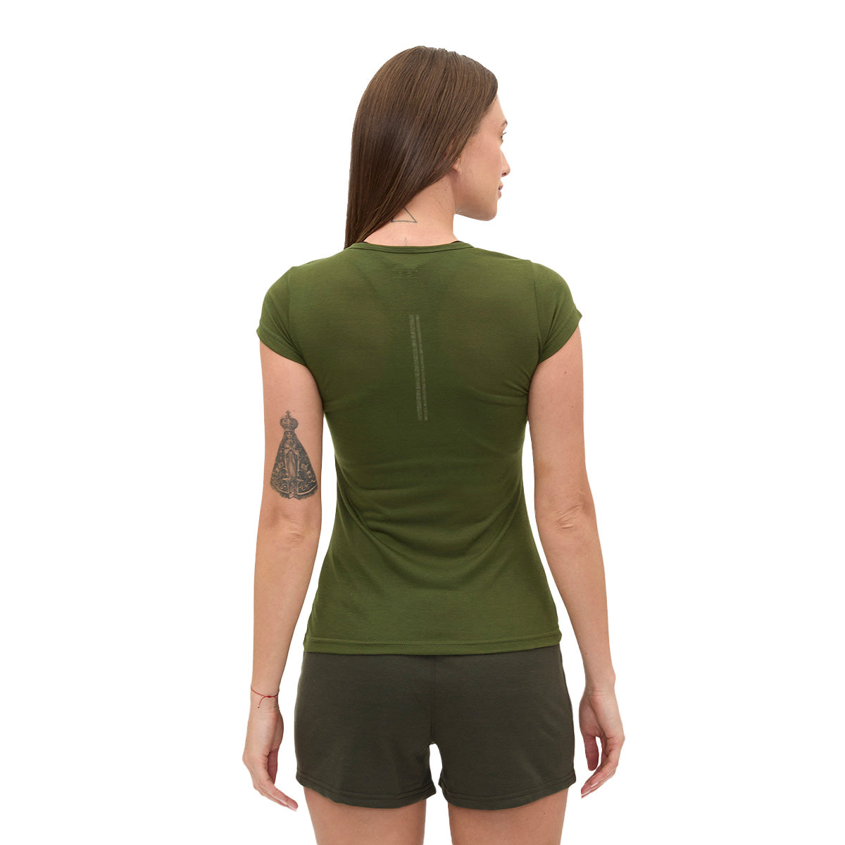 Playera Wilson Polyspun Cuello V Lisa para Mujer - Sports Center