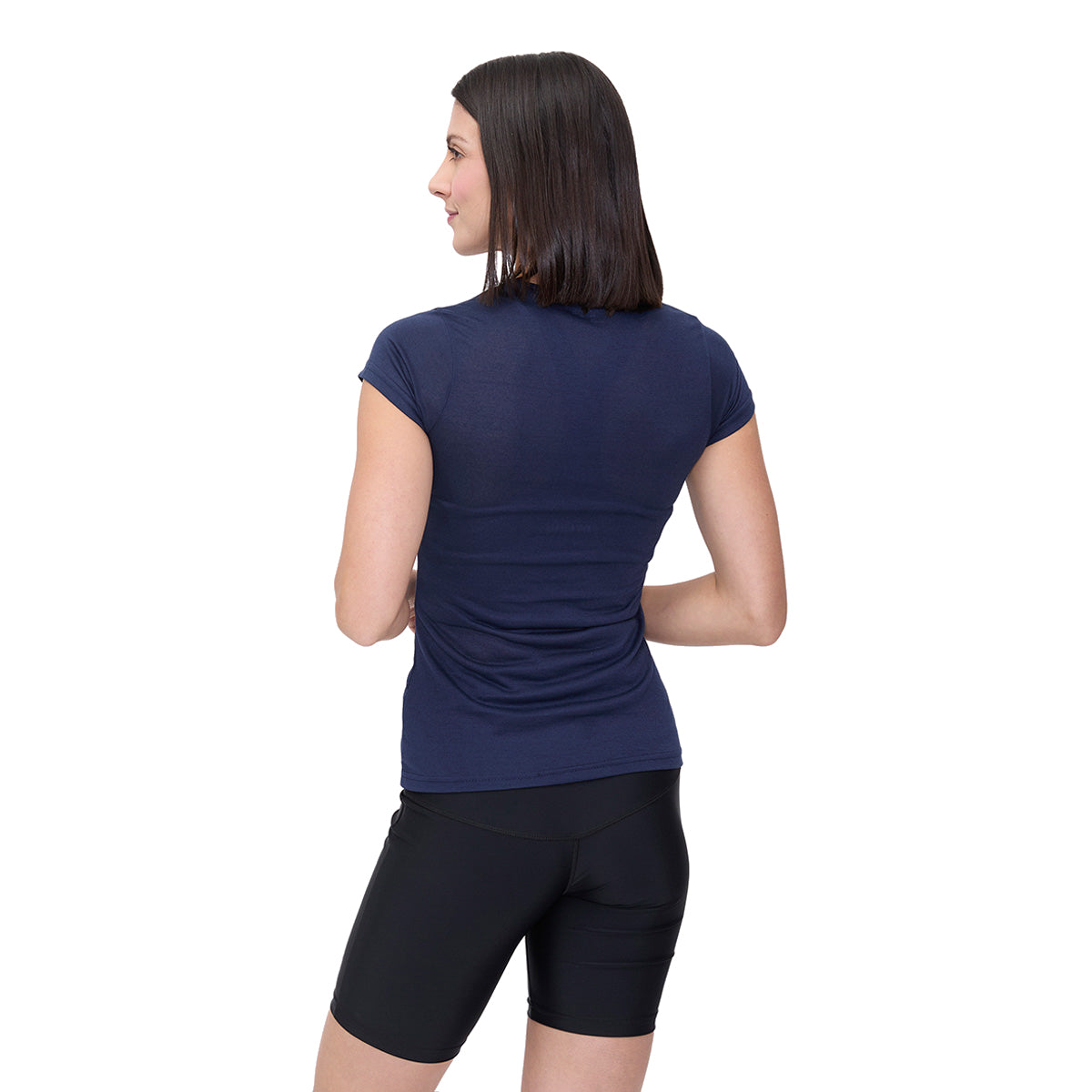 Playera Wilson Polyspun Cuello V Lisa para Mujer - Sports Center