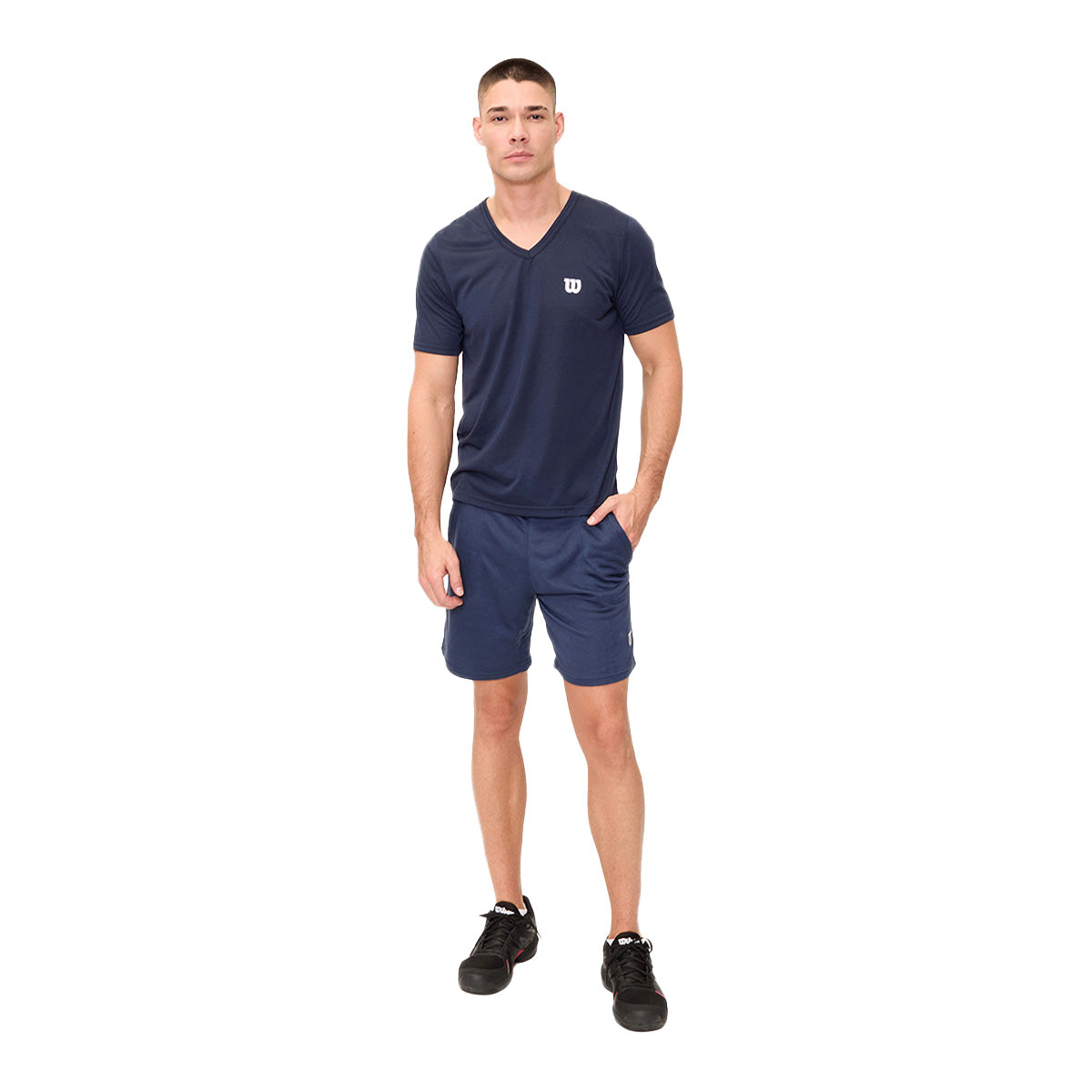 Playera Wilson Polyspun Reflex Cuello V Ultra Suave - Sports Center