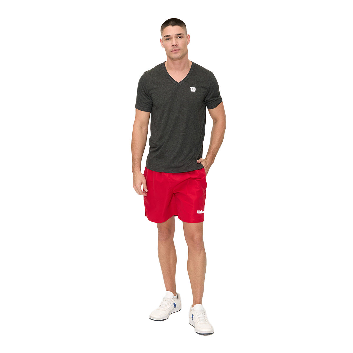 Playera Wilson Polyspun Reflex Cuello V Ultra Suave - Sports Center