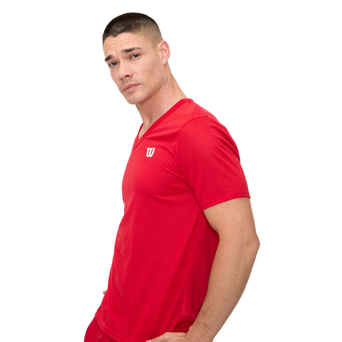 Playera Wilson Polyspun Reflex Cuello V Ultra Suave - Sports Center
