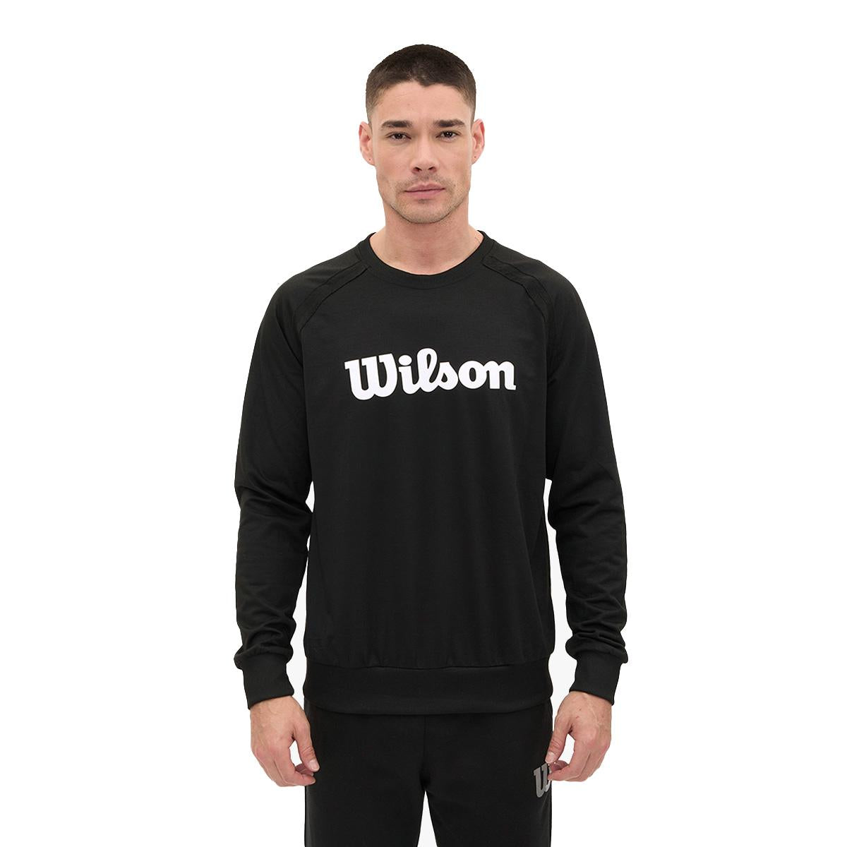 Sudadera Wilson Deportiva Fit French Terry Hombre