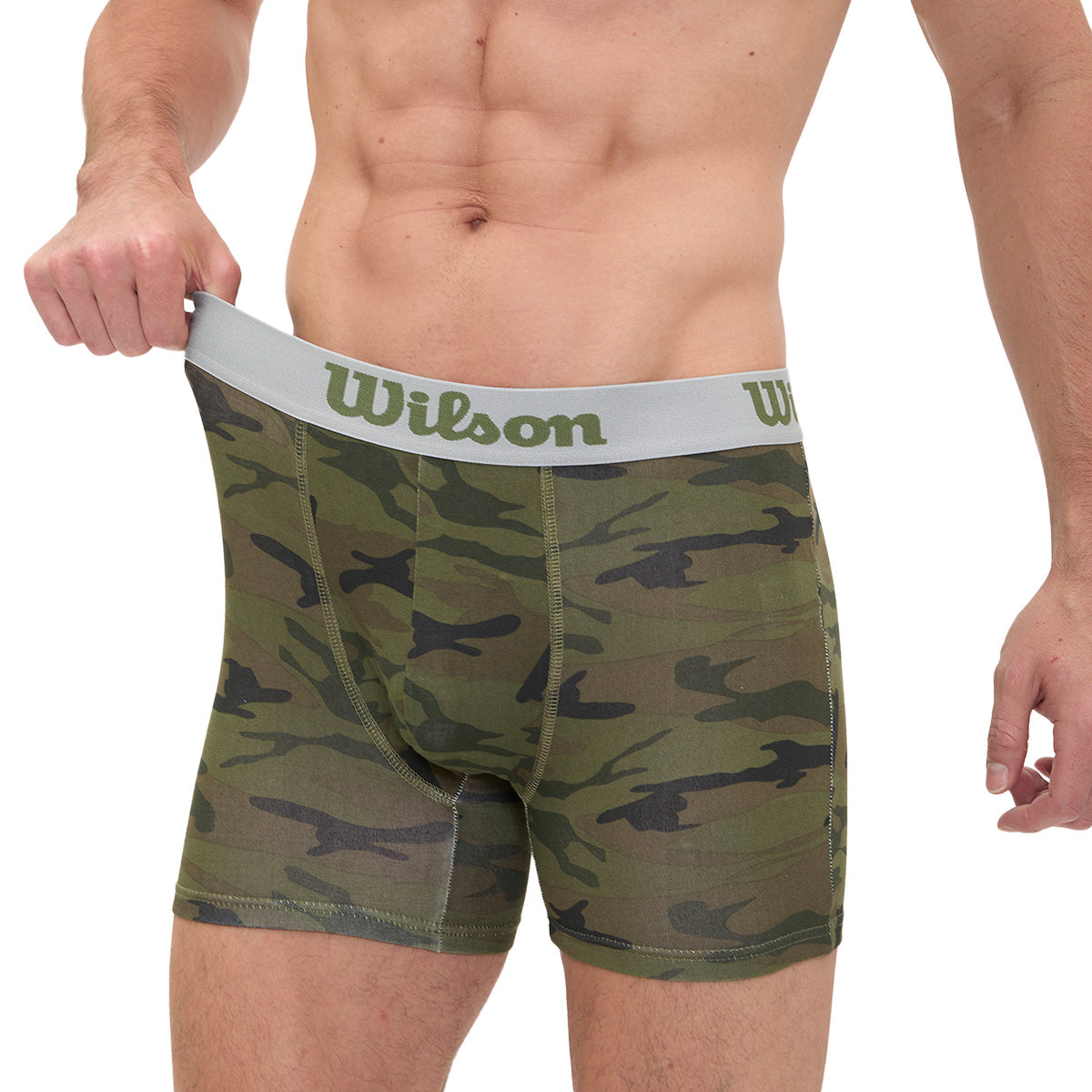 Bóxer Wilson Camuflajeado Ultra Suave para Hombre - Sports Center