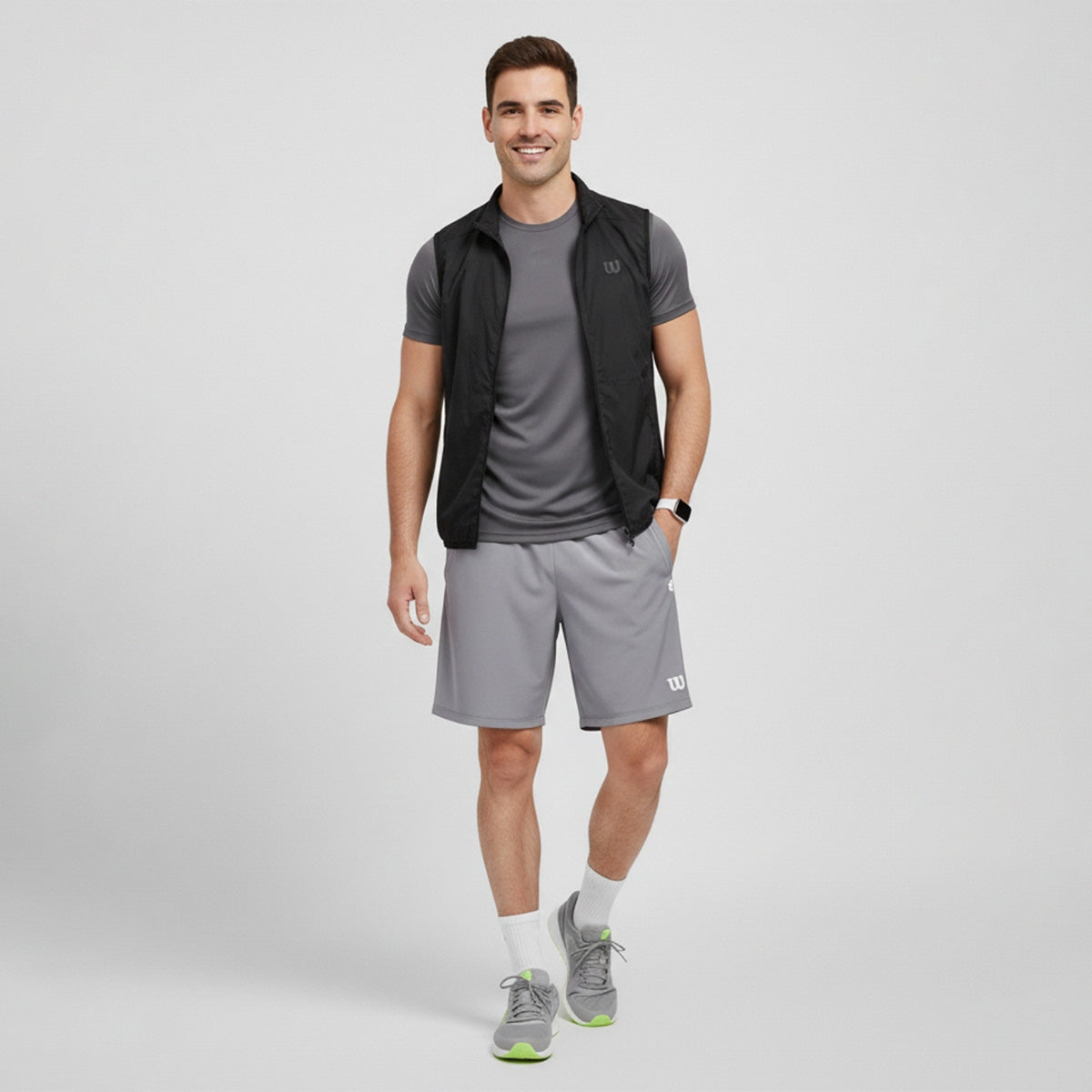 Short Wilson Flex para Hombre