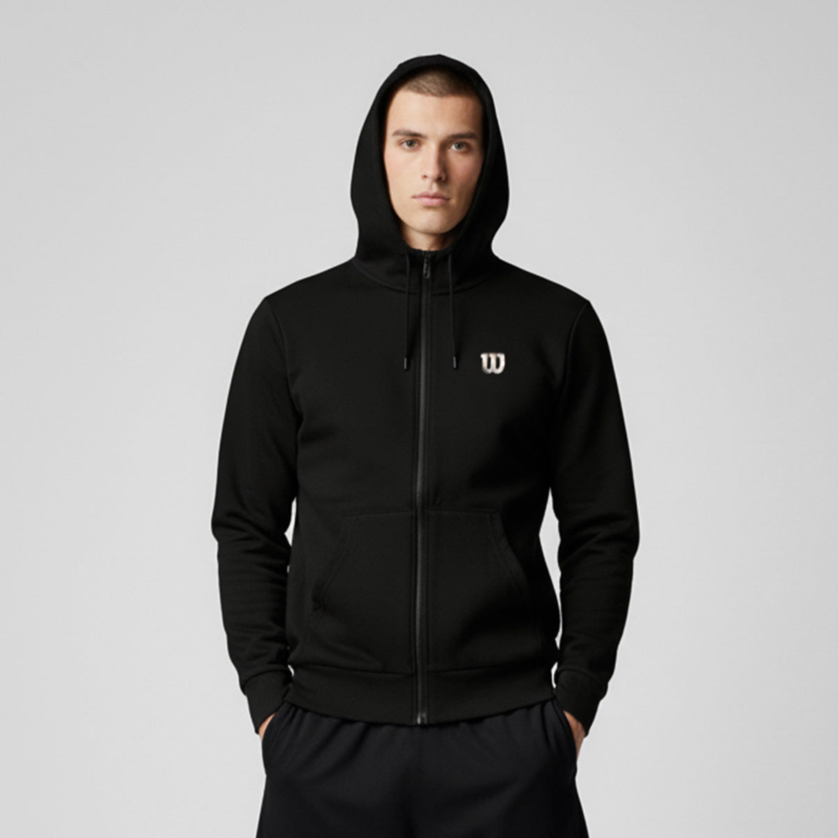 Sudadera Lisa Wilson con Gorro French Terry para Hombre