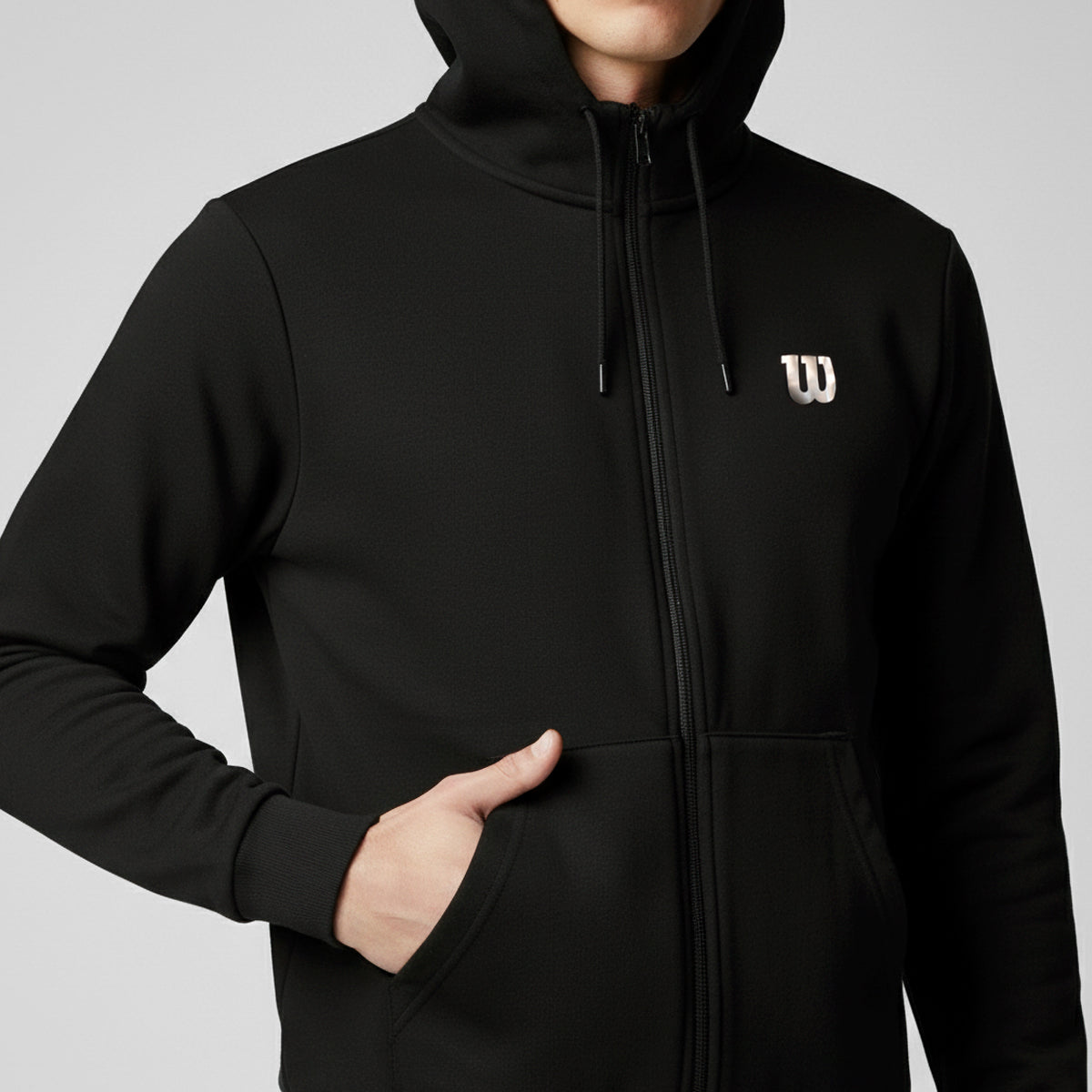 Sudadera Lisa Wilson con Gorro French Terry para Hombre