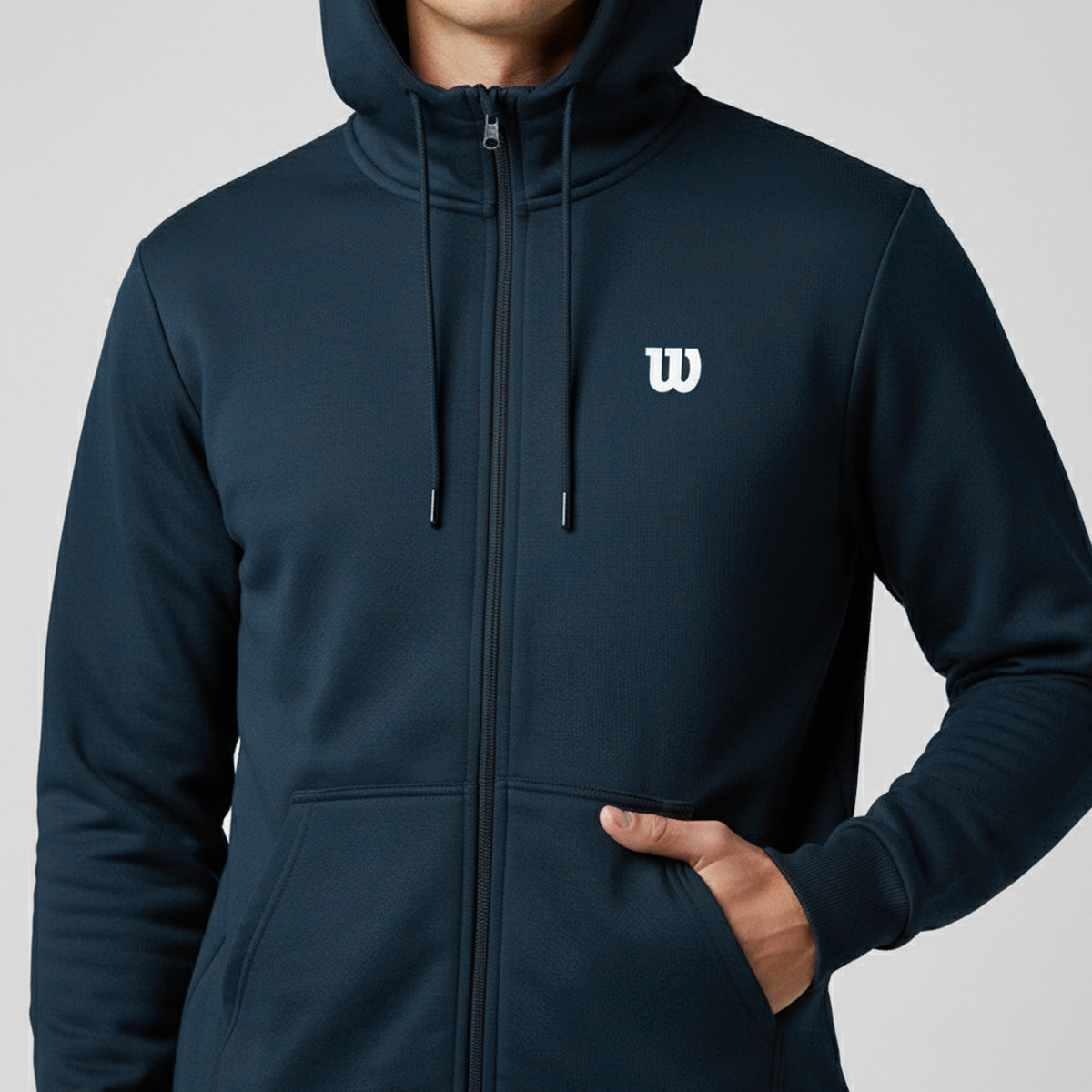 Sudadera Lisa Wilson con Gorro French Terry para Hombre