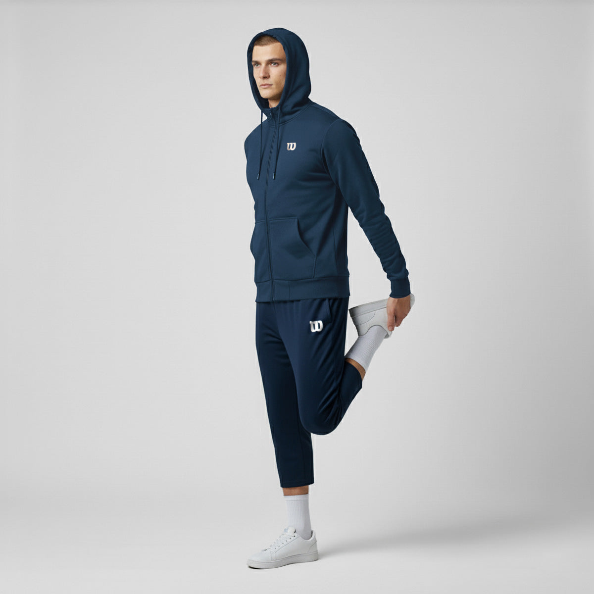 Sudadera Lisa Wilson con Gorro French Terry para Hombre