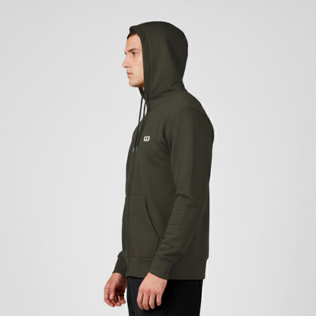 Sudadera Lisa Wilson con Gorro French Terry para Hombre