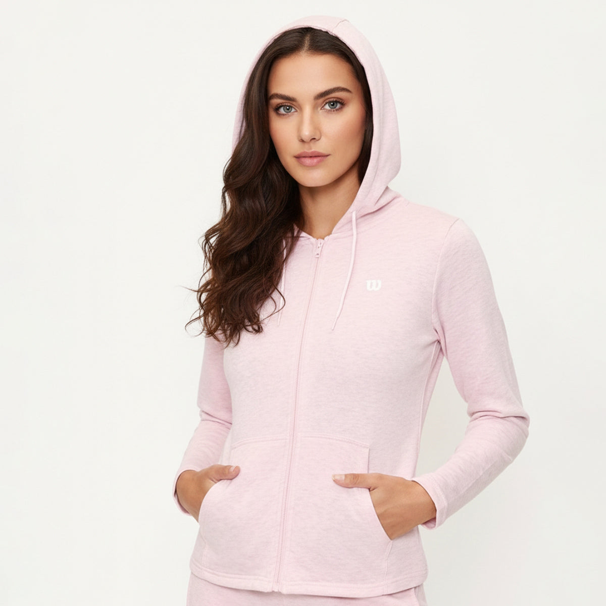 Sudadera Wilson con cierre French Terry para Mujer - Sports Center