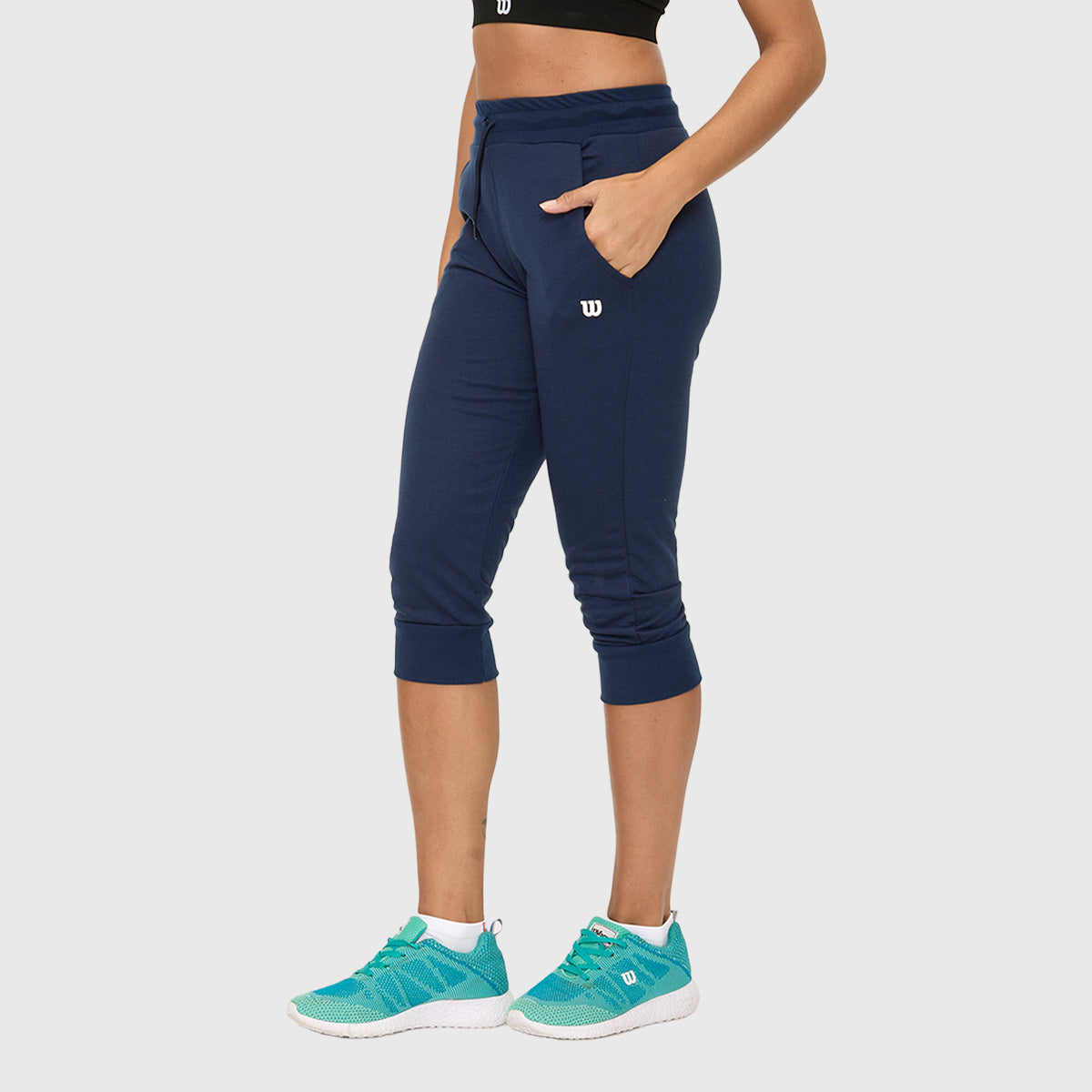 Pescador Capri Wilson French Terry Entrenamiento Mujer - Sports Center