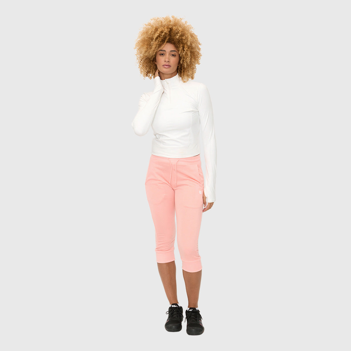 Pescador Capri Wilson French Terry Entrenamiento Mujer - Sports Center