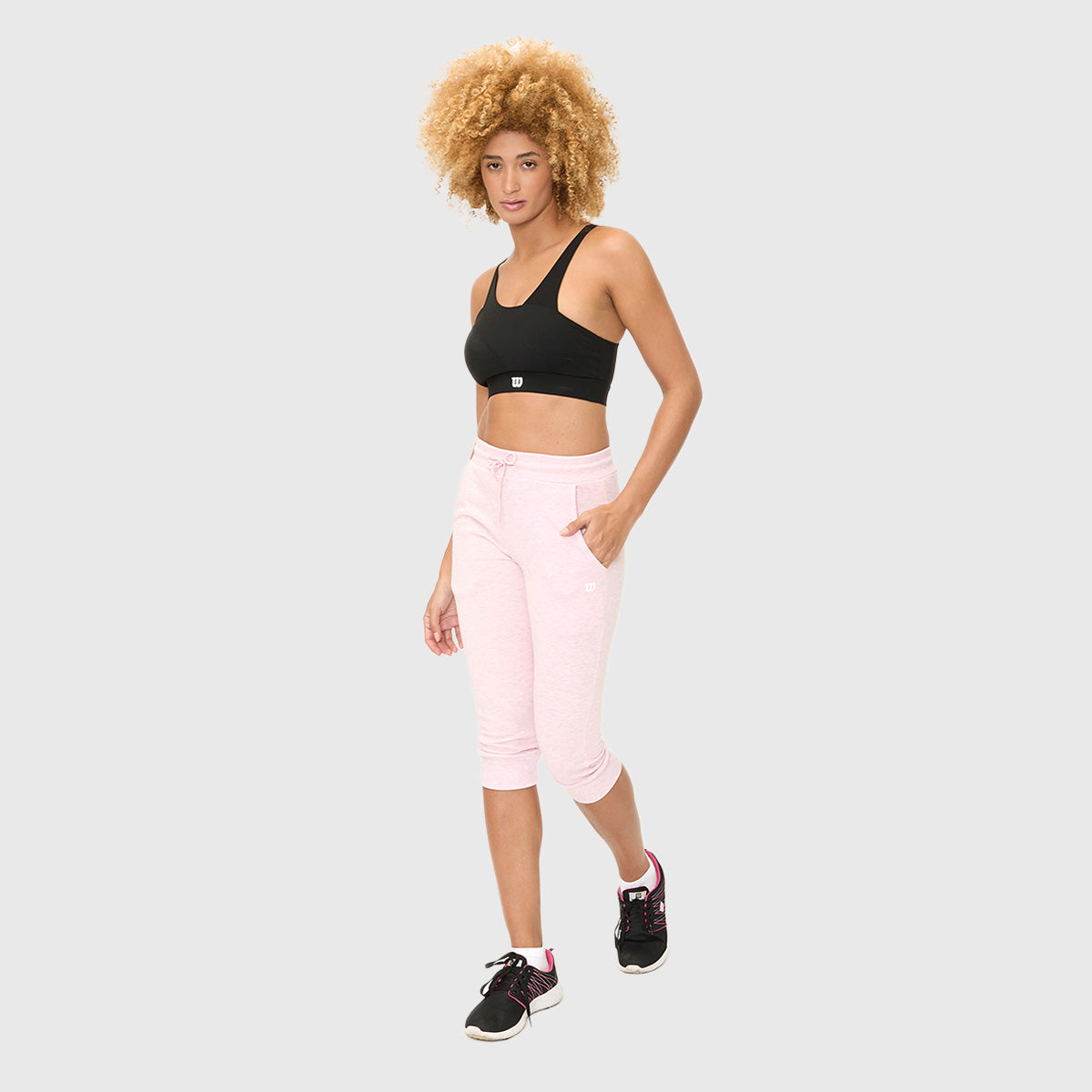 Pescador Capri Wilson French Terry Entrenamiento Mujer - Sports Center