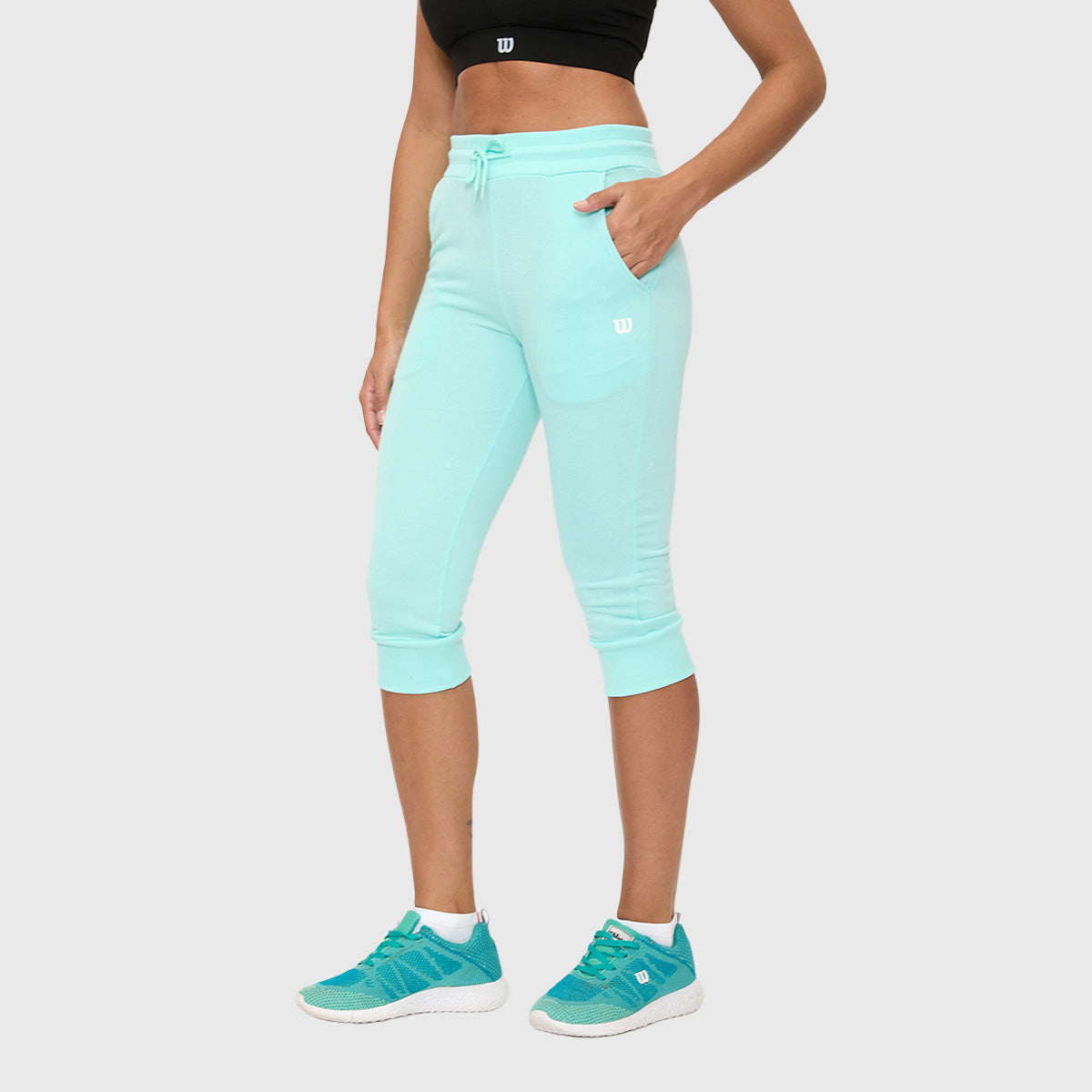 Pescador Capri Wilson French Terry Entrenamiento Mujer - Sports Center